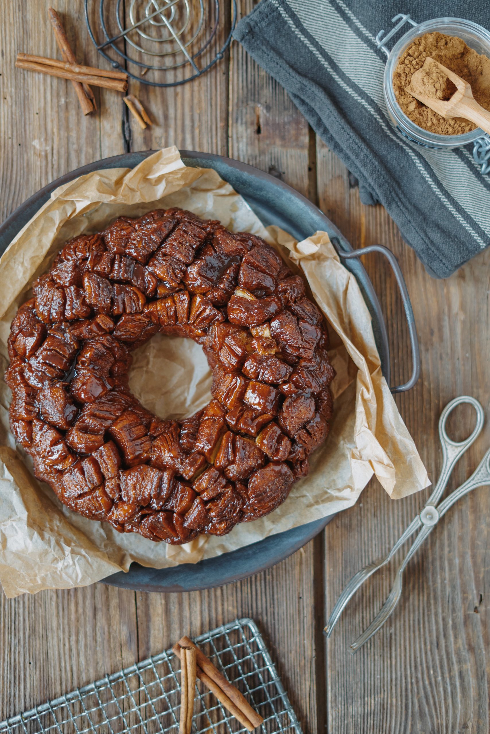 Pumpkin Spice Monkey Bread