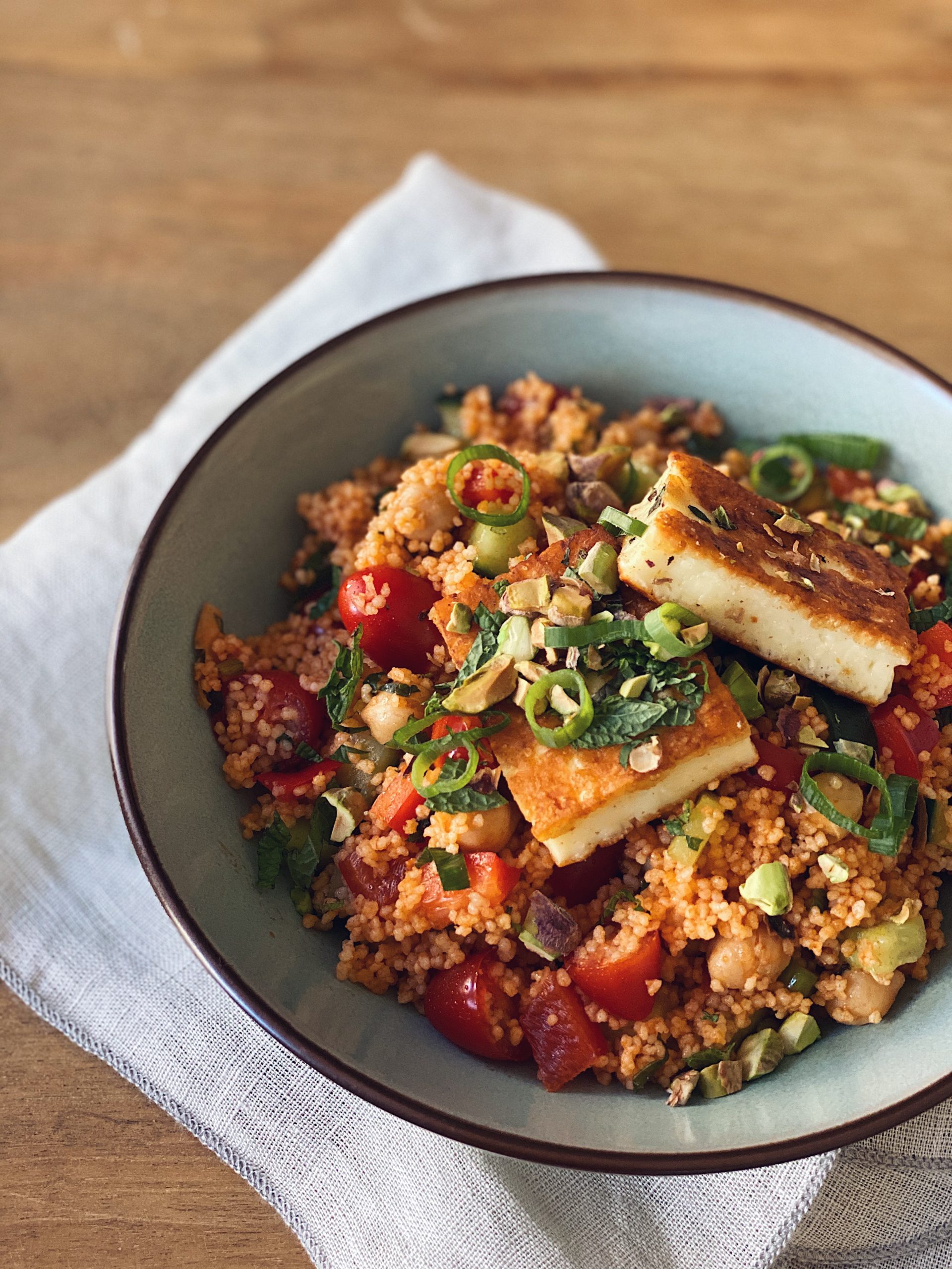 Sommerlicher CousCous Salat