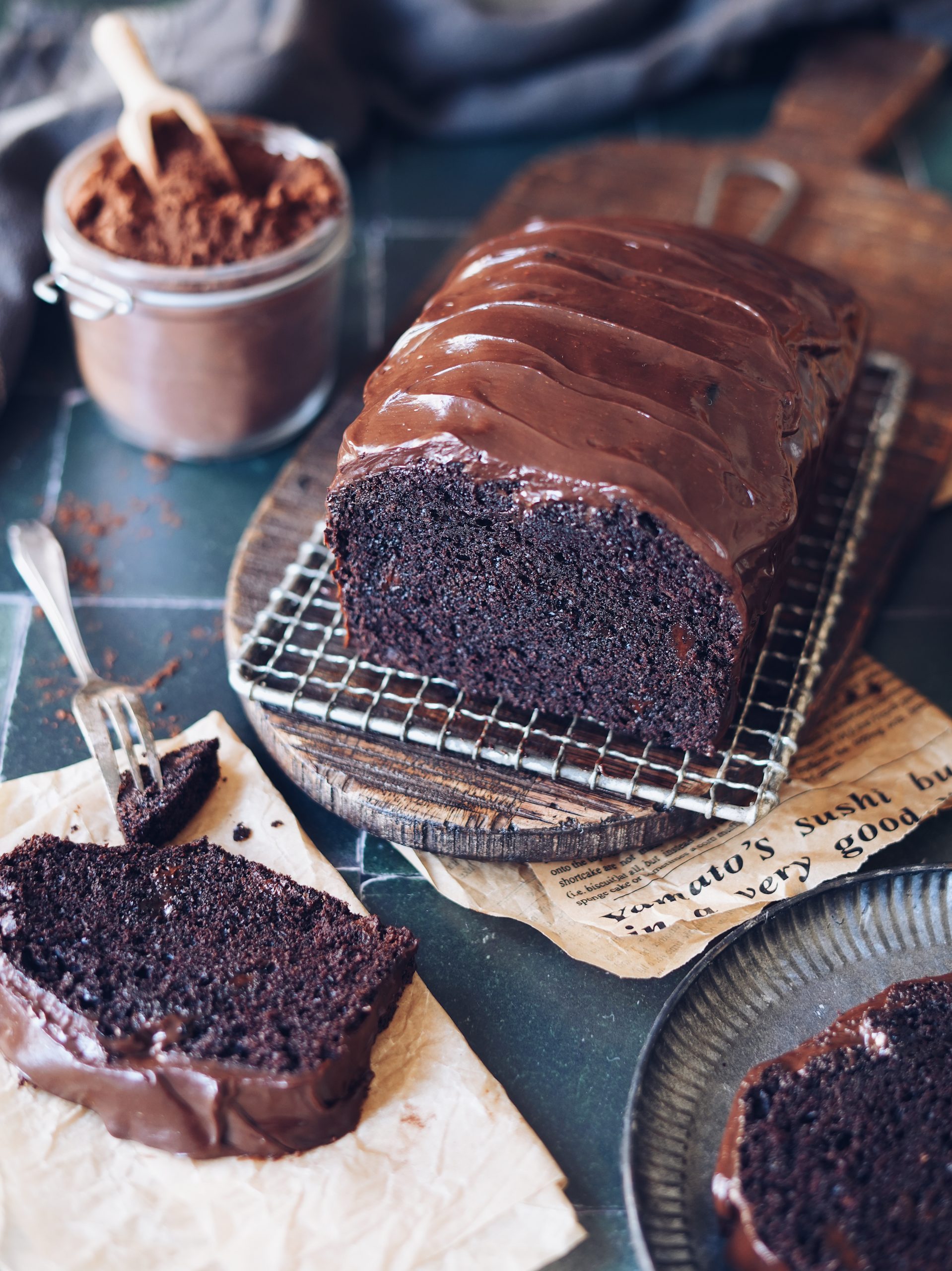 Super schokoladiger Kastenkuchen